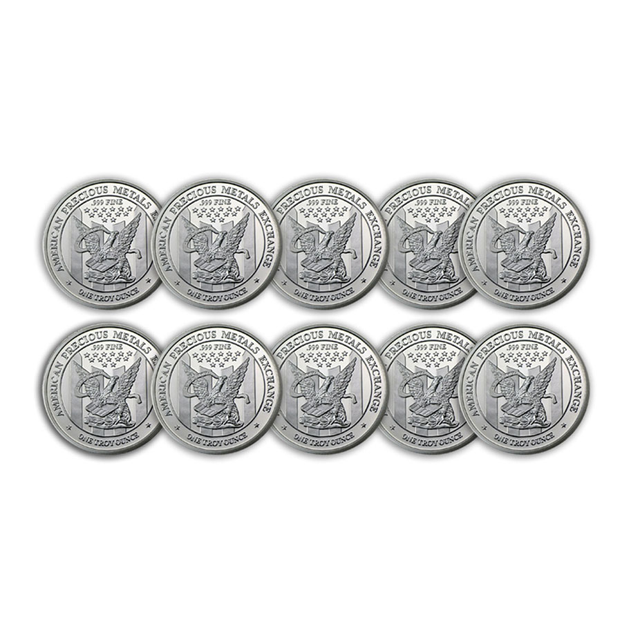 ＡＰM EＸ 銀貨10oz 1枚 311g    Hibiscus 1 oz Silver Round - APMEX - Lot of 10 | eBay